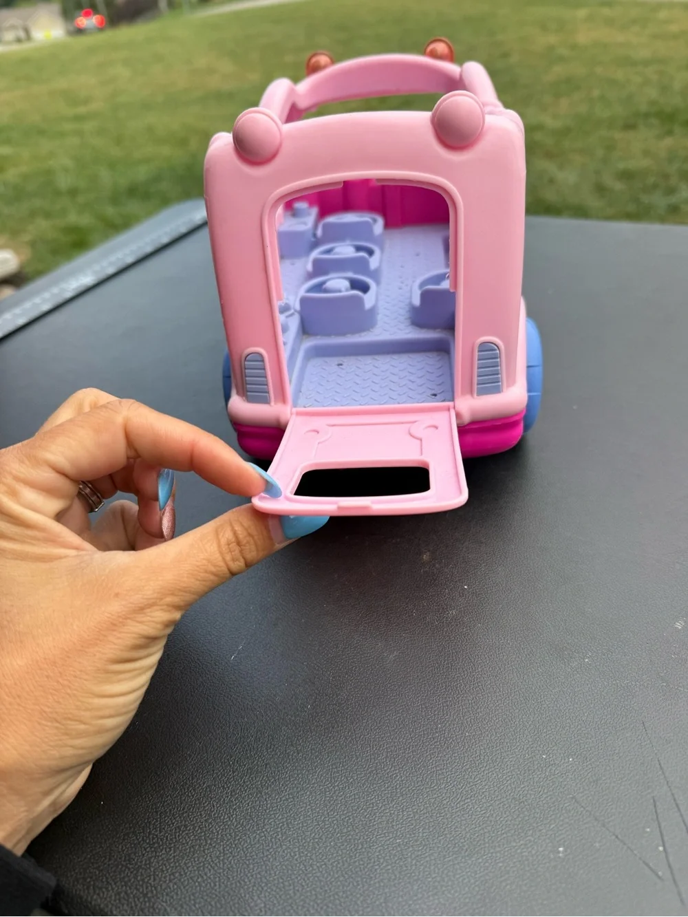 Fisher-Price Pink & Blue ABC 1-2-3 Play Bus